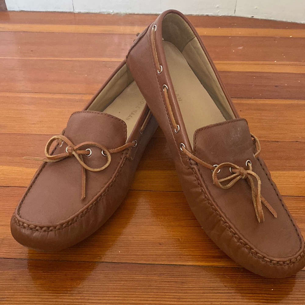 Leather Cole Haan driving moccasins